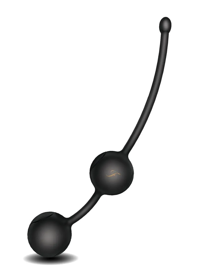 Frederick's of Hollywood Lover's Collection Jiggling Love Balls palline nere silicone