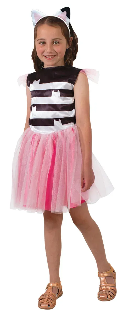 Rubies Gabby's Dollhouse tutu costume bambina orecchie gatto