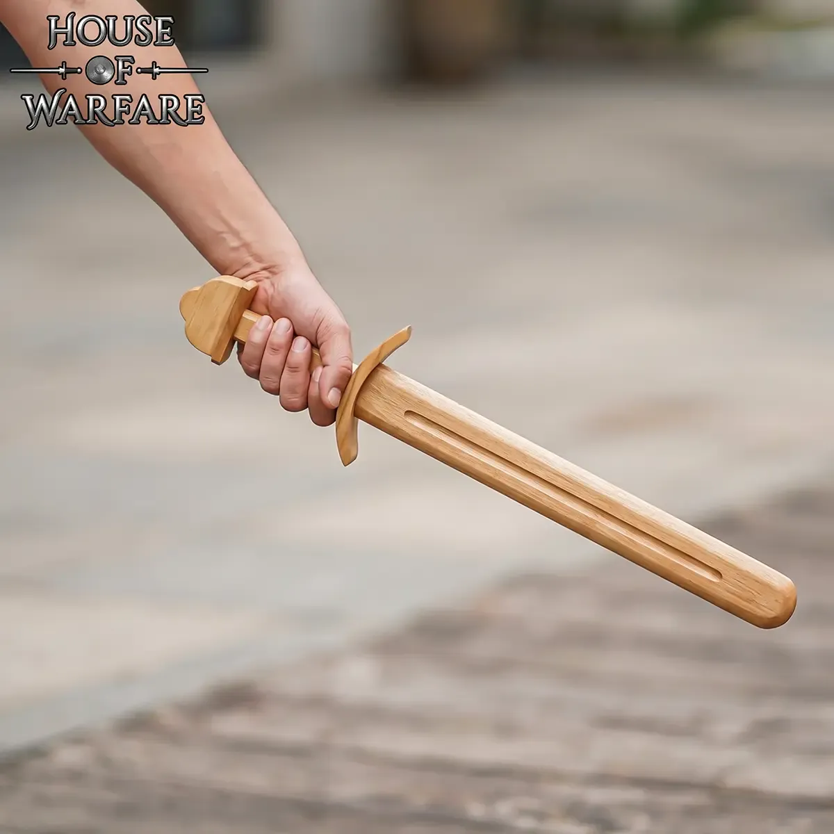 Medieworld Gotland spada legno vichinga allenamento
