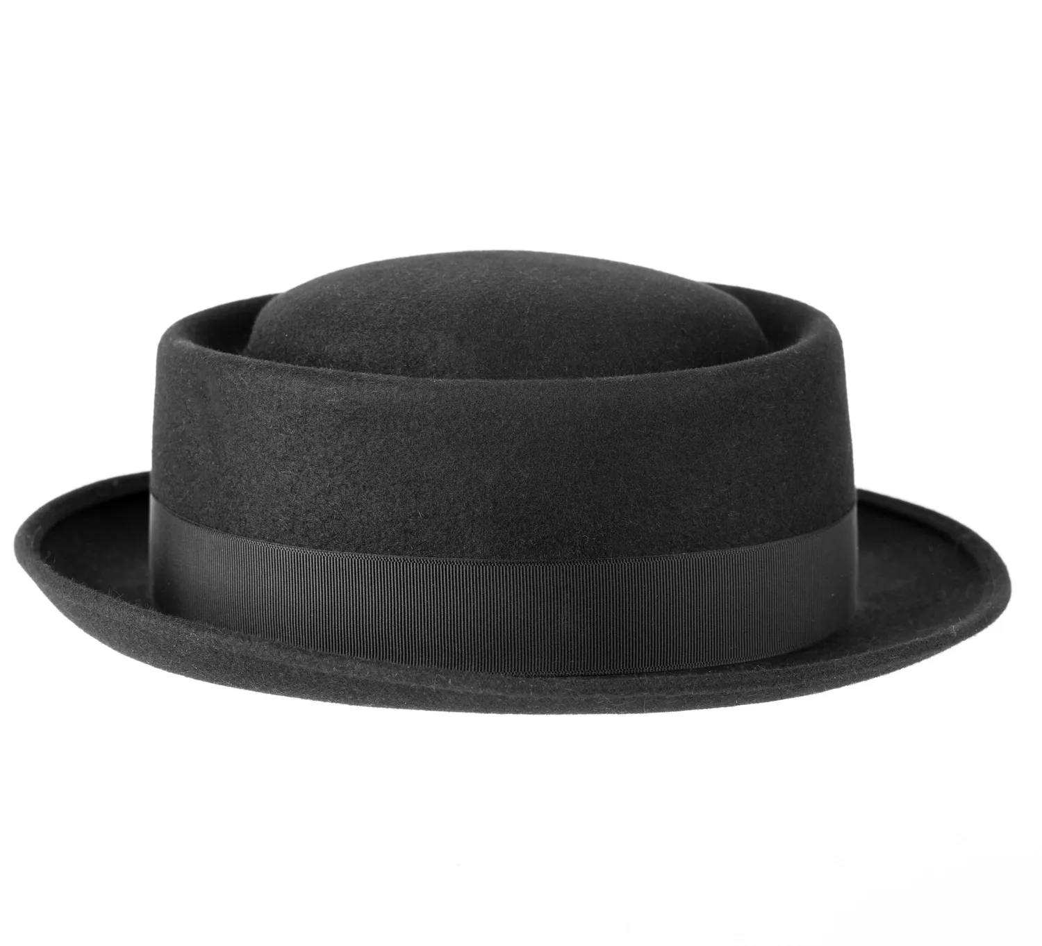 Altenburg Walter pork pie nero feltro fodera seta misura 58