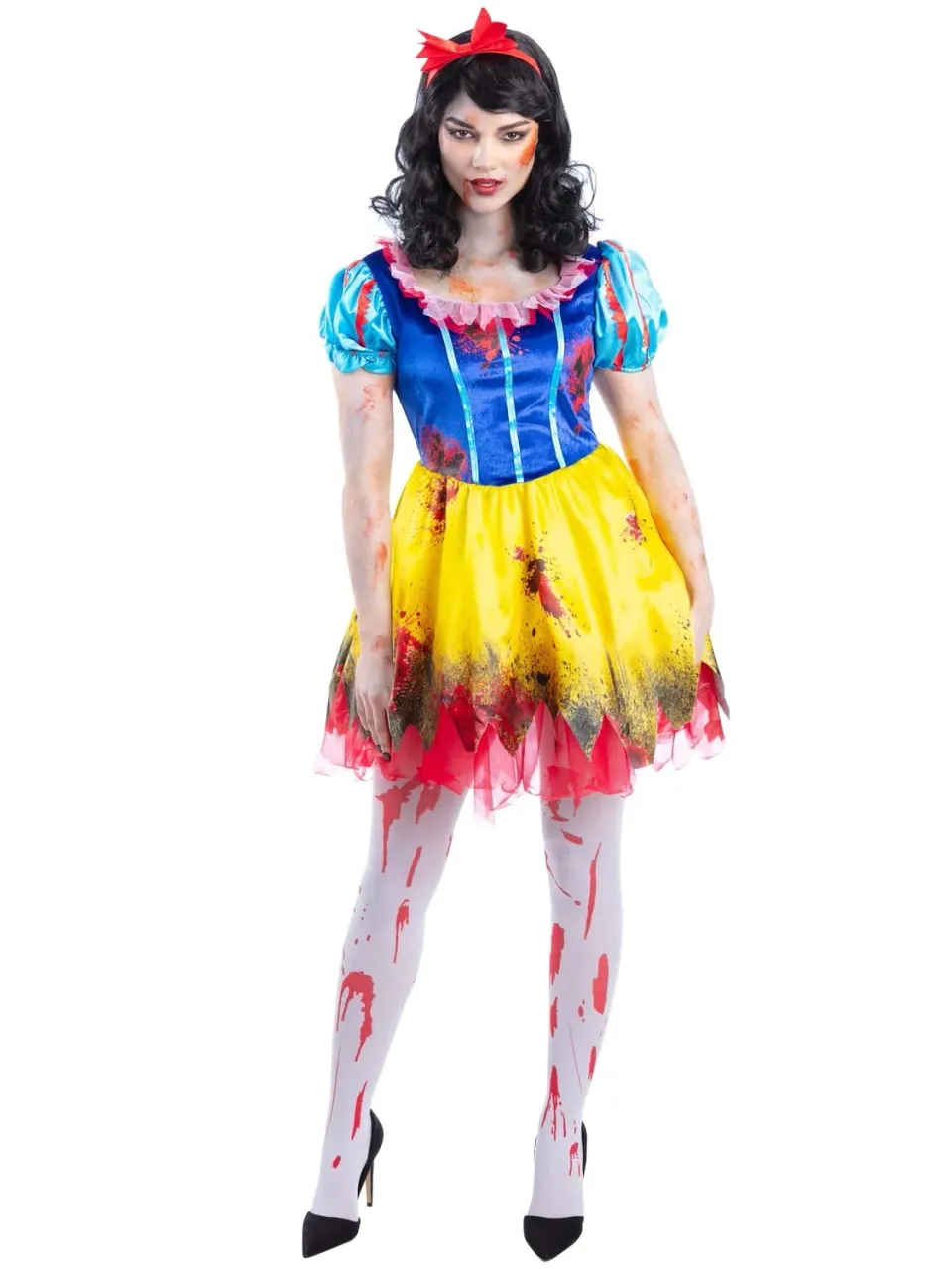 Rubies Principessa Zombie costume adulto strappato nero