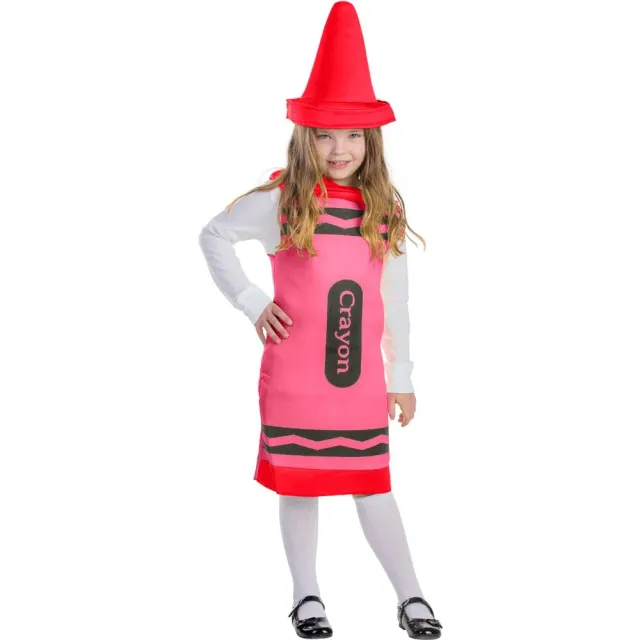 Dress Up America Pastello Rosso costume 12-14 anni tunica