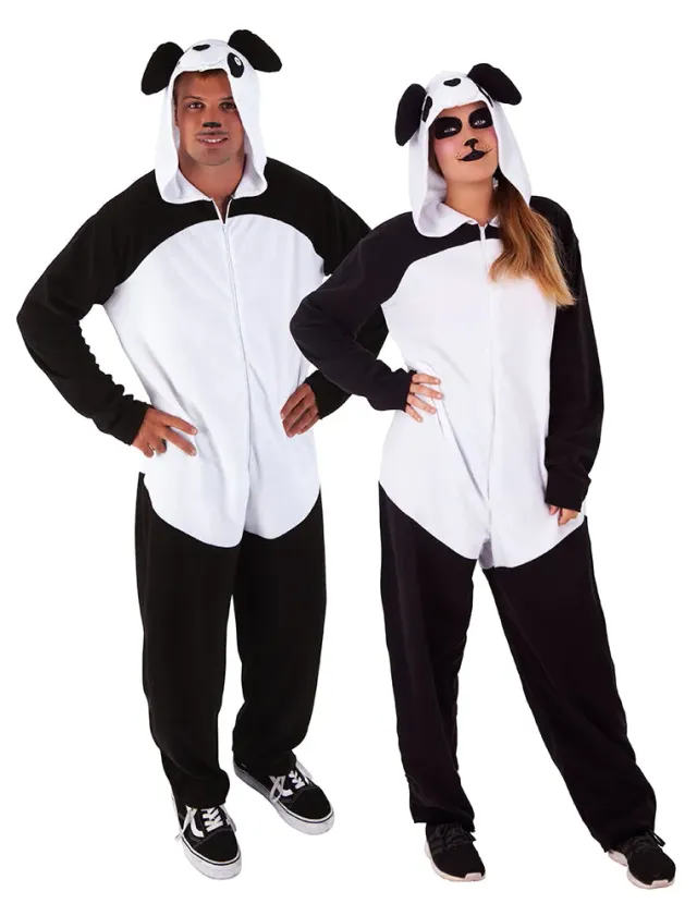 Rubies Panda Costume adulto MST tuta pelosa