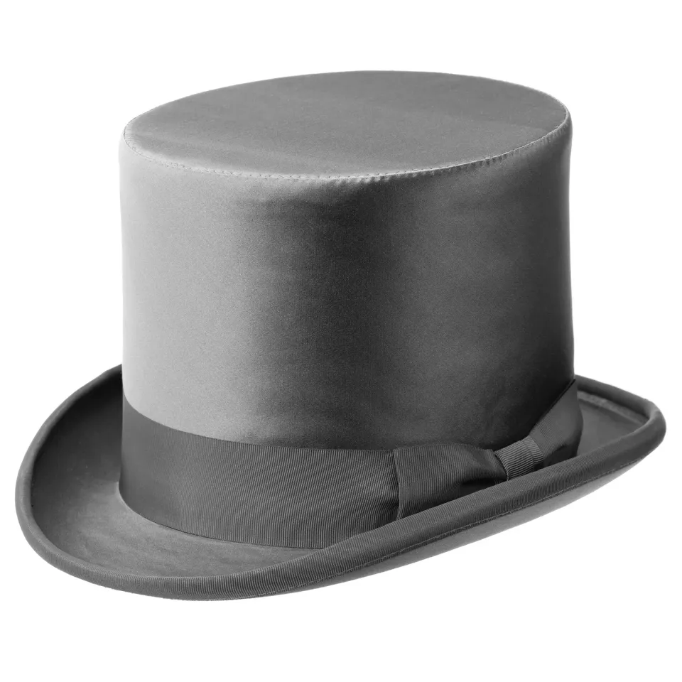 Altenburg cilindro satin grigio argento 16 cm