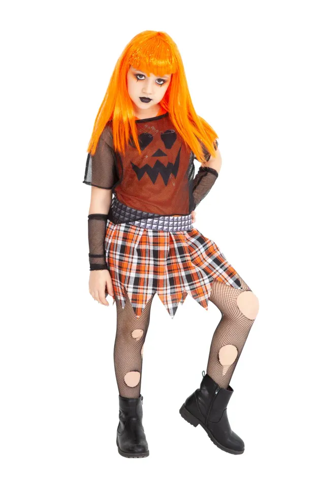 Rubies Punky Pumpkin costume bambina zucca Halloween