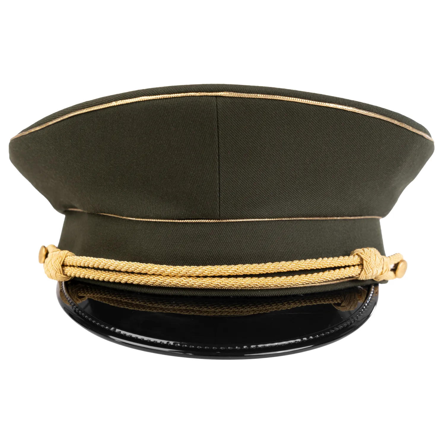 Altenburg Militare berretto verde piping oro visiera