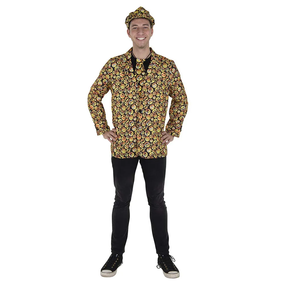 Dress Up America Emoji giacca adulto piccola assortita