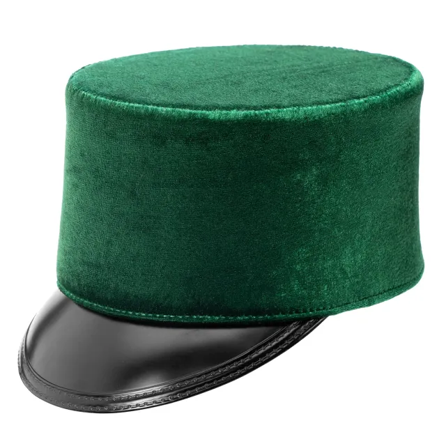 Altenburg Shako velluto verde guardia carnevale