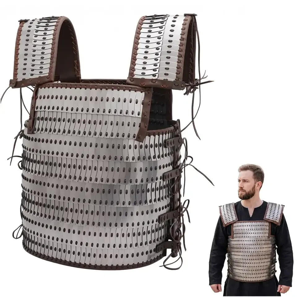 Medieworld Steel Lamellar Armor 20 Gauge armatura acciaio