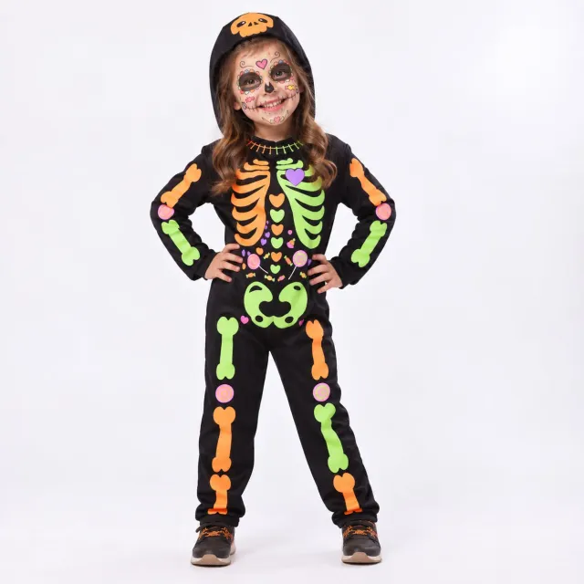 Rubies Skelet Caramelle Brillante Costume Bambino