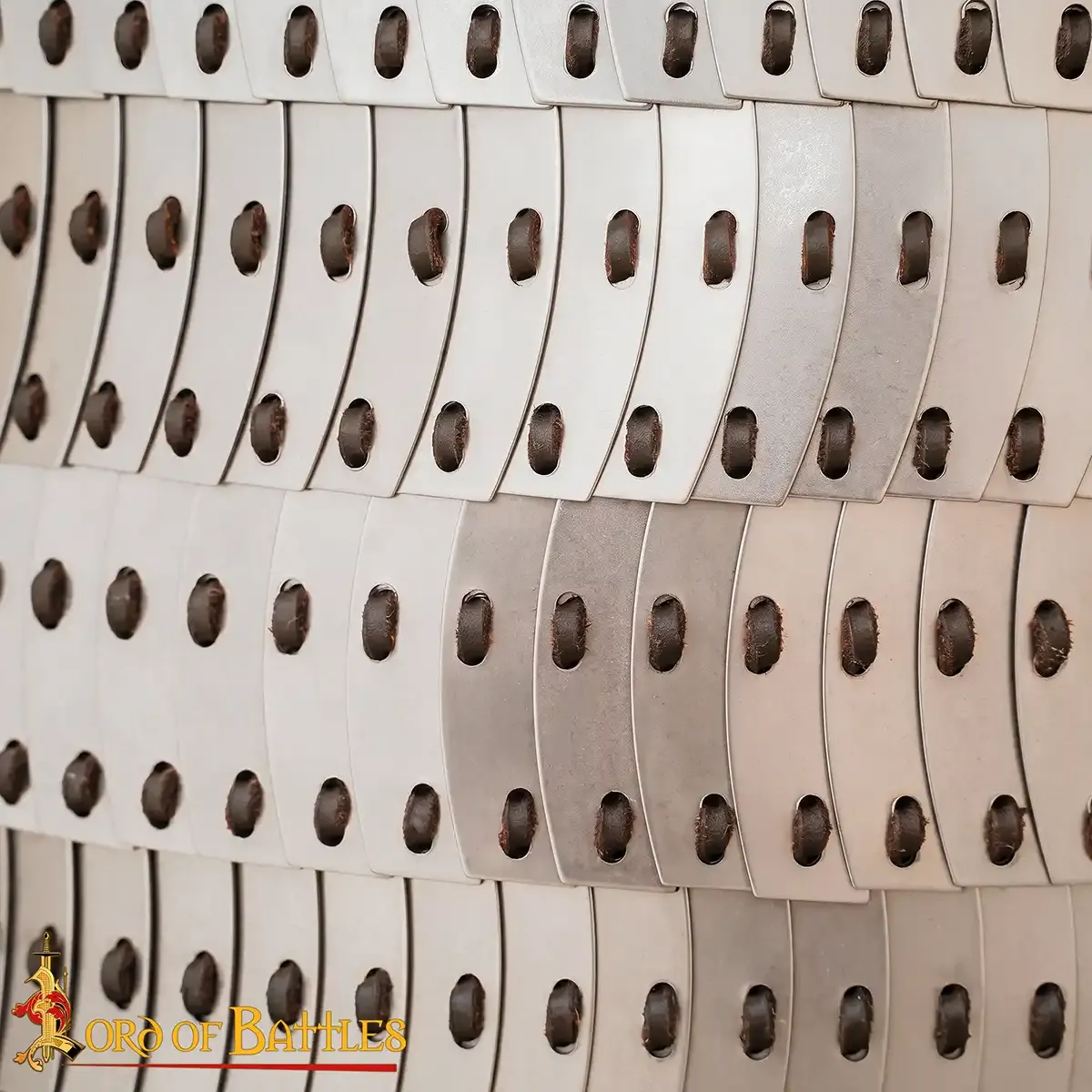 Medieworld Steel Lamellar Armor 20 Gauge armatura acciaio