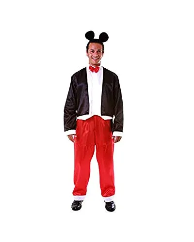 Dress Up America Costume Topolino Deluxe Adulti Taglia L