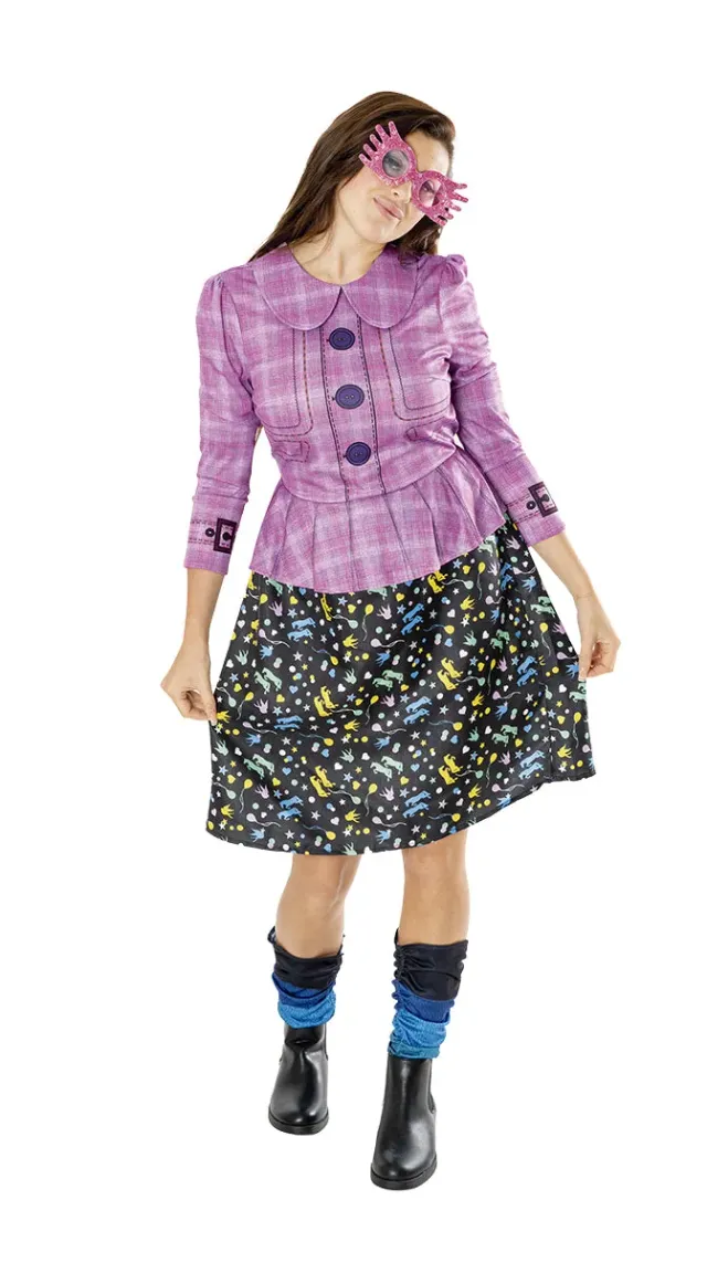 Rubies Luna Lovegood costume adulto con occhiali