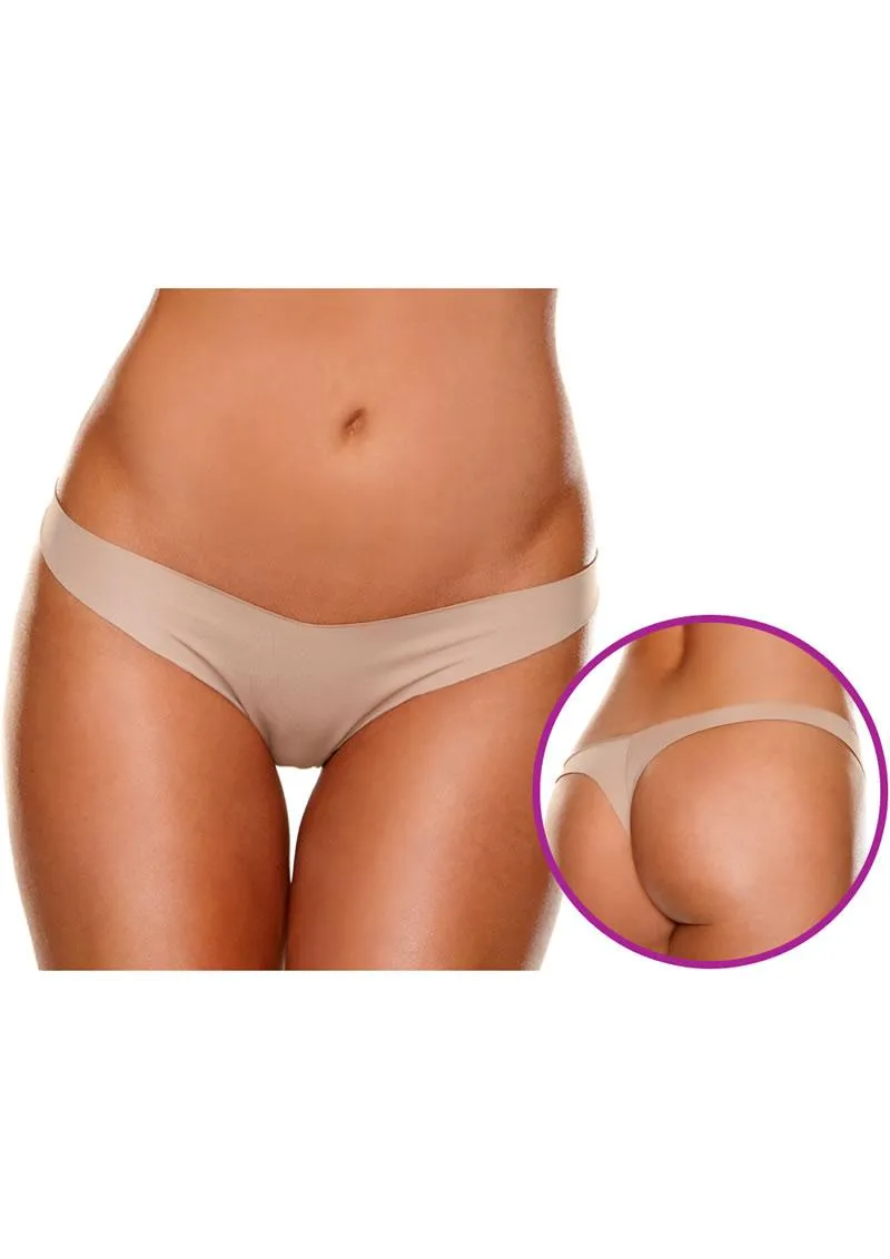 Pleasure Wigs Hollywood Curves Invisible Thong Perizoma Nero