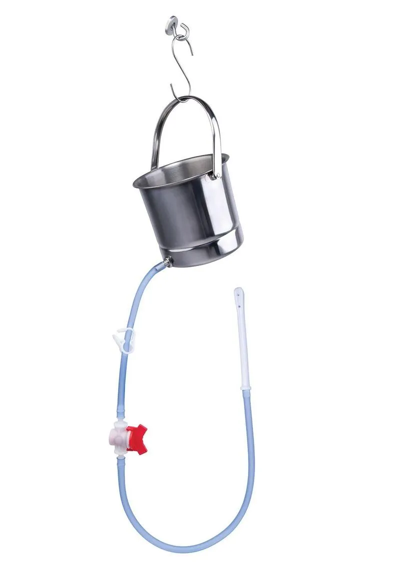 AquaClean Bucket Mate doccia intima acciaio 8 pezzi