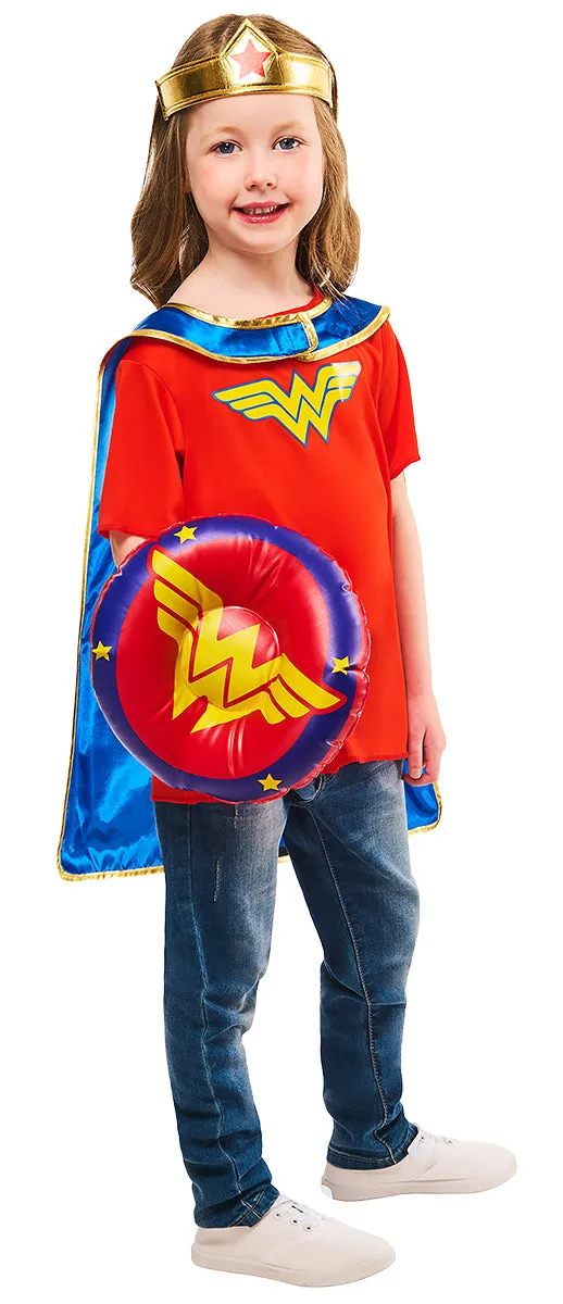 Rubies Wonder Woman kit costume bambina accessoriata