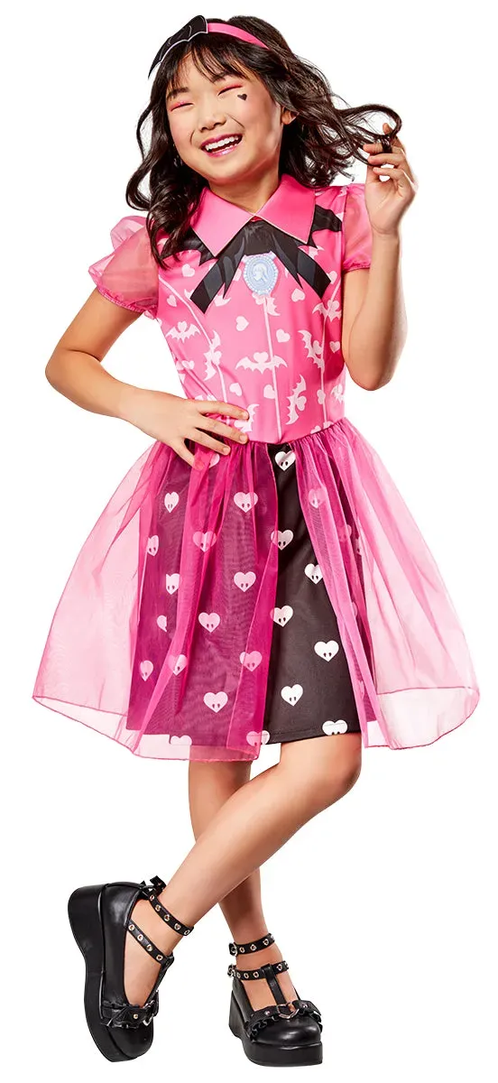 Rubies Draculaura Classic costume bambina Monster High rosa