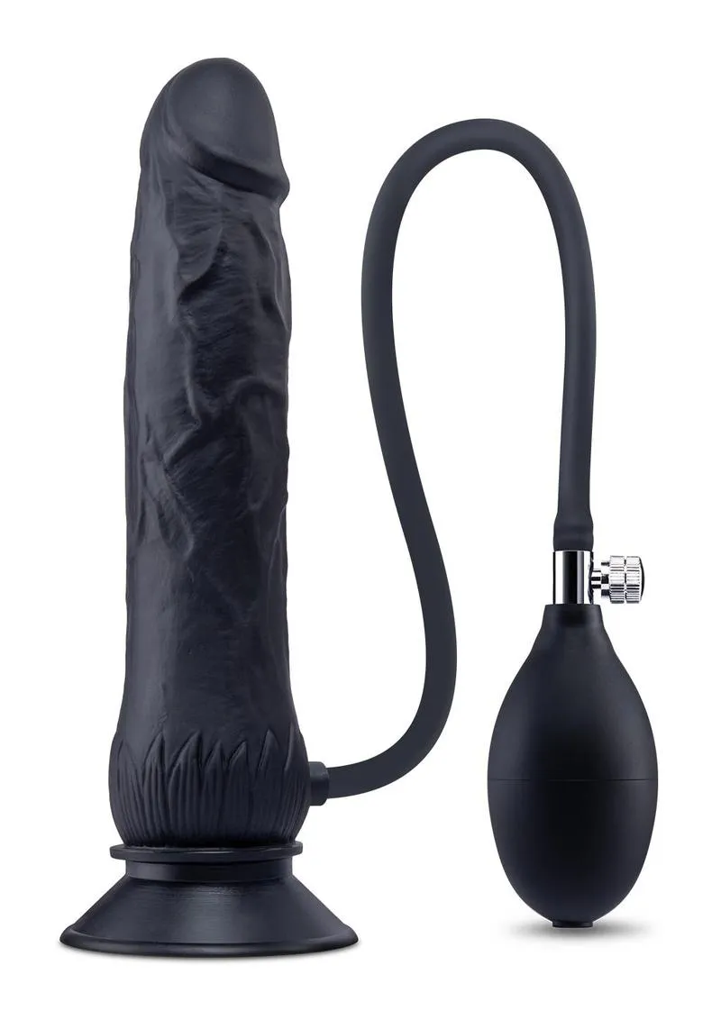 Size Up 7.5 dildo gonfiabile silicone nero