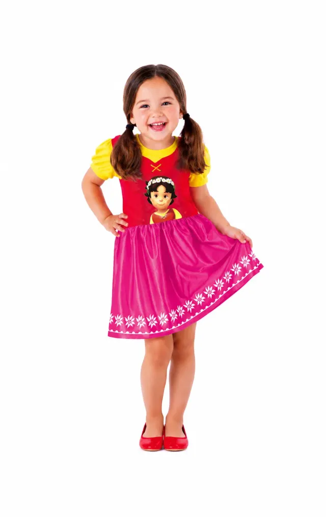 Rubies Heidi costume bambina taglia T abito montanara