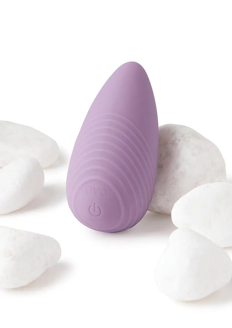 OVO Gobi Lay-On Vibratore Viola USB 10 Modi