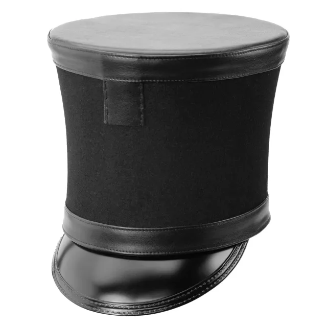 Altenburg shako nero con astuccio 17 cm