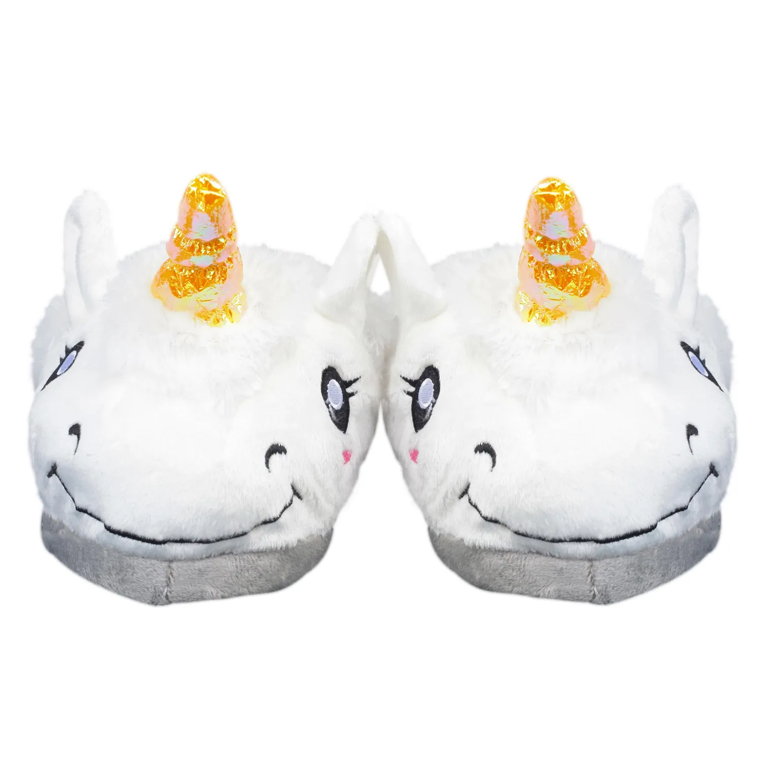 Katara 1695 pantofole unicorno 28-35 bianche peluche