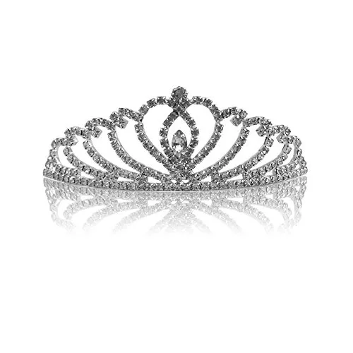 Katara 1738 Mini Diadema 1 Tiara Sposa Argento