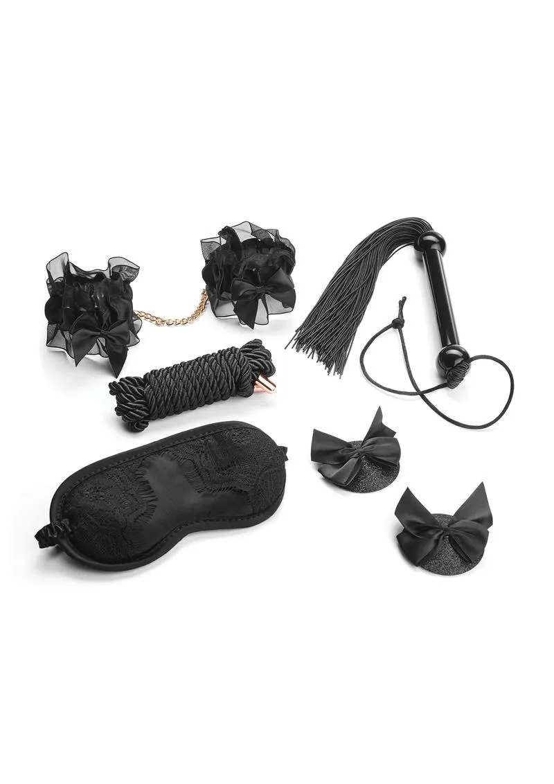 Pleasure Wigs Secret Kisses Midnight Special set bondage nero