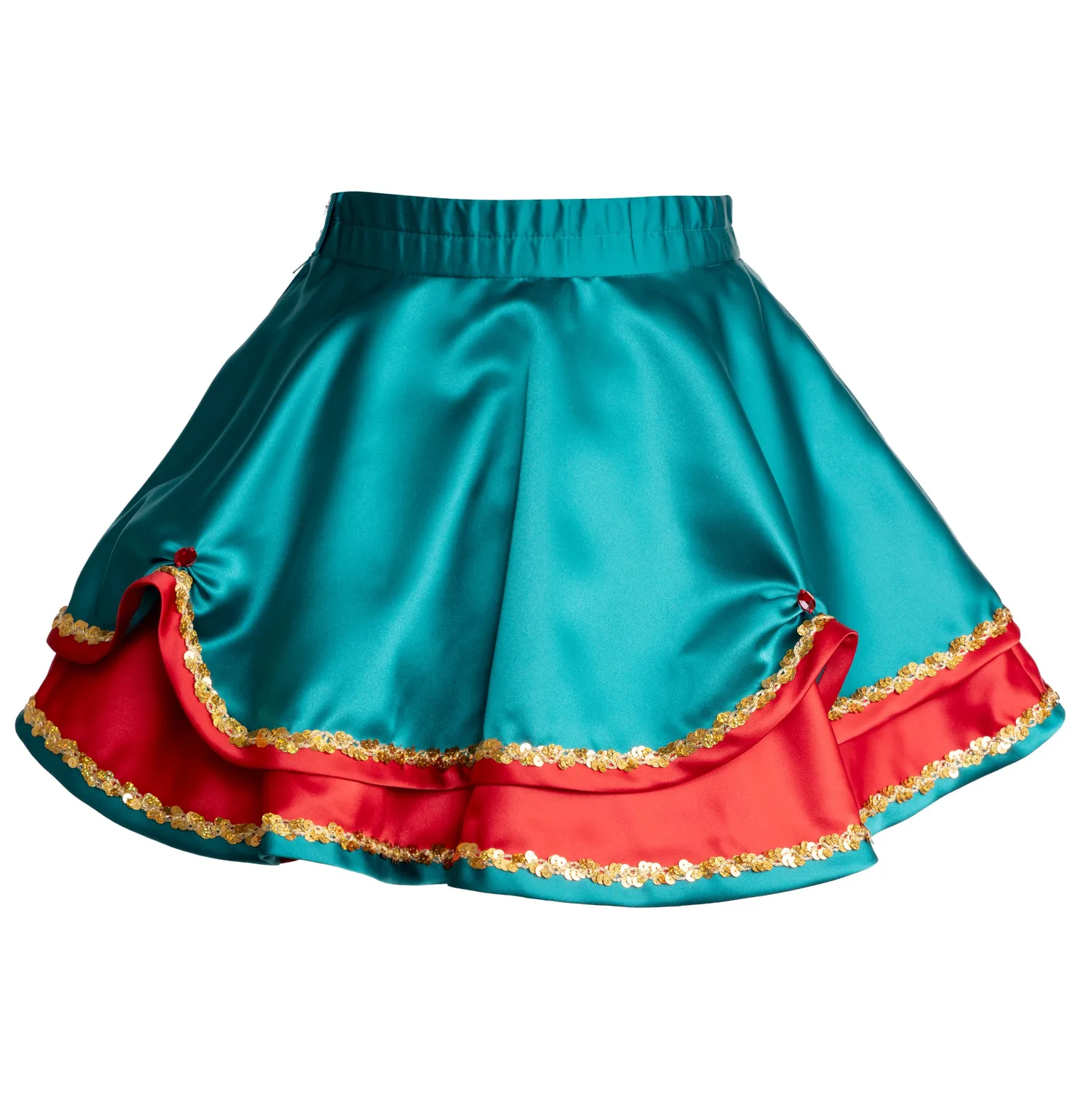 Altenburg Guard abito da guardia verde-rosso paillettes oro