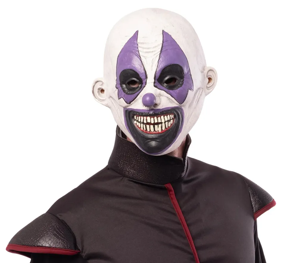 Rubies Clown Pazzo maschera halloween taglia unica
