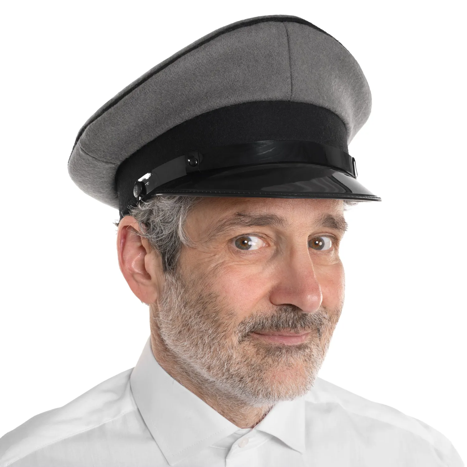 Altenburg berretto da ufficiale grigio-nero senza stemma