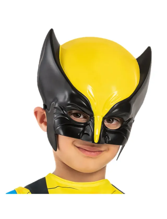 Rubies Wolverine maschera bambino taglia unica gialla