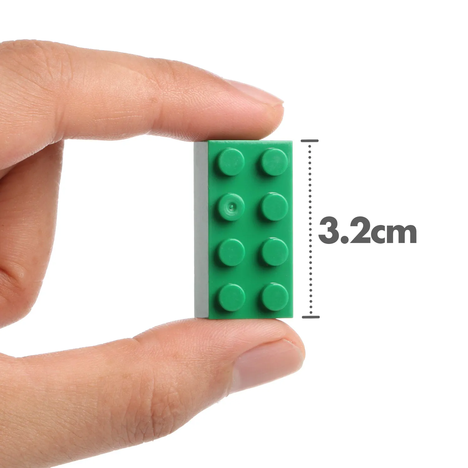 Katara 120 Mattoncini Costruzioni 4x2 Verdi 120 pezzi base