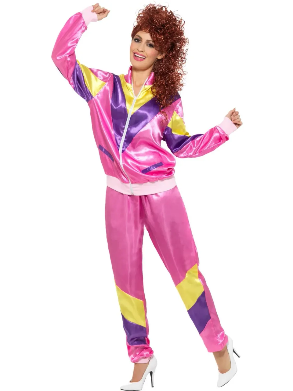 Rubies anni 80 costume tuta adulto taglia S retrò