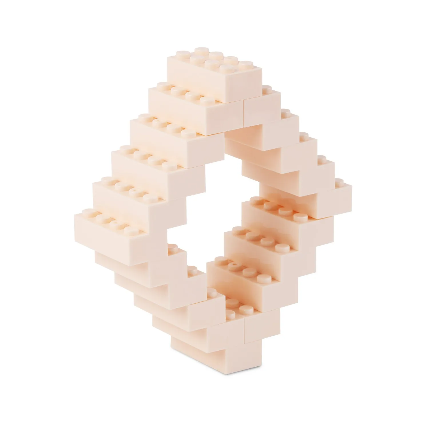 Katara 1827 Set 520 mattoncini Bianco Crema con base