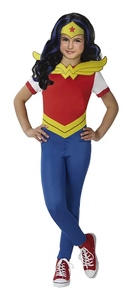 Rubies Wonder Woman costume bambina XL con parrucca classica