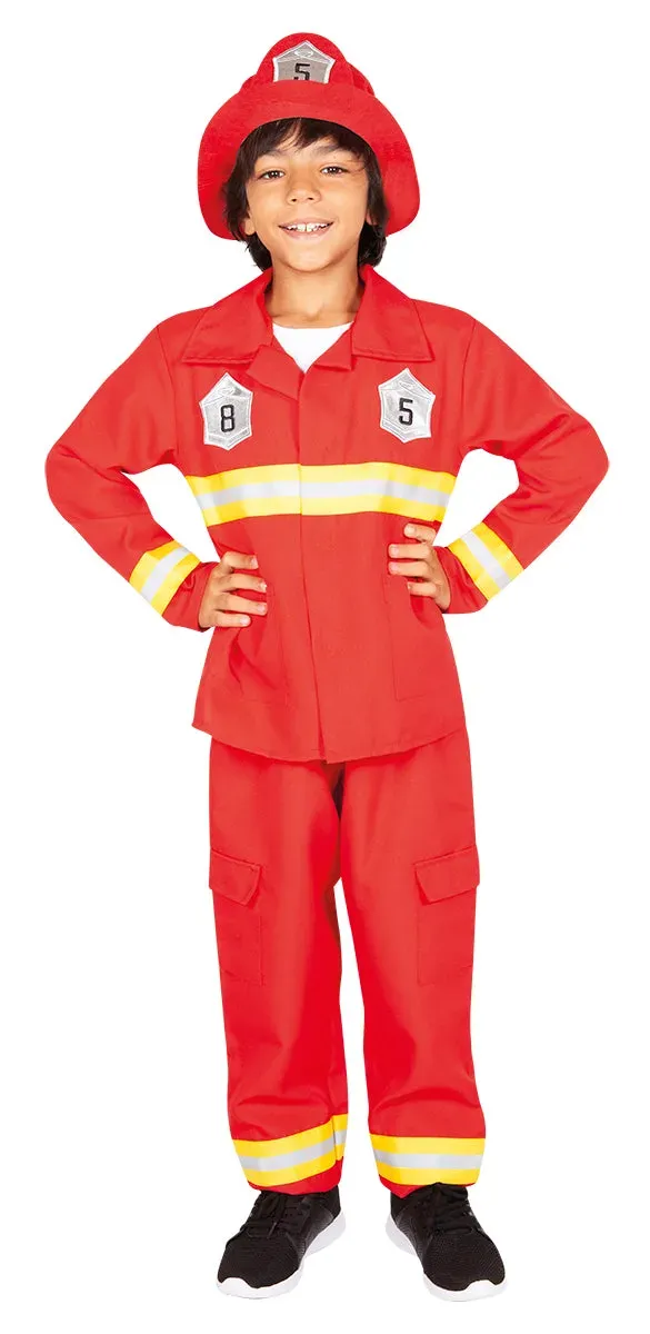 Rubies Pompiere Coraggioso costume bambino heroe