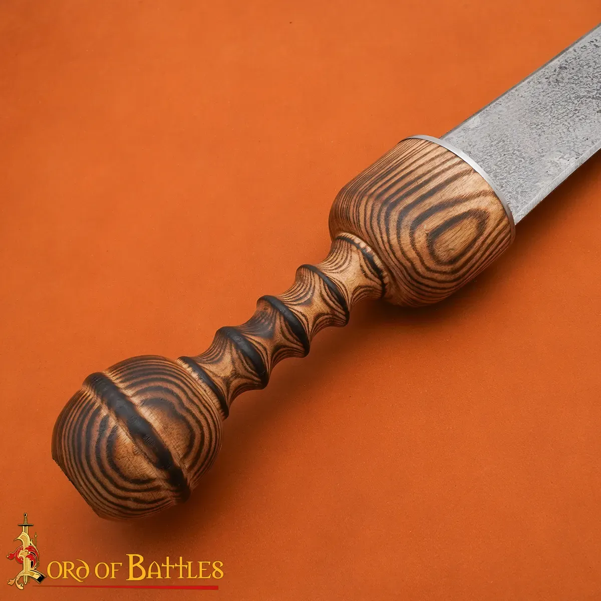 Medieworld Roman Gladius spada acciaio EN45