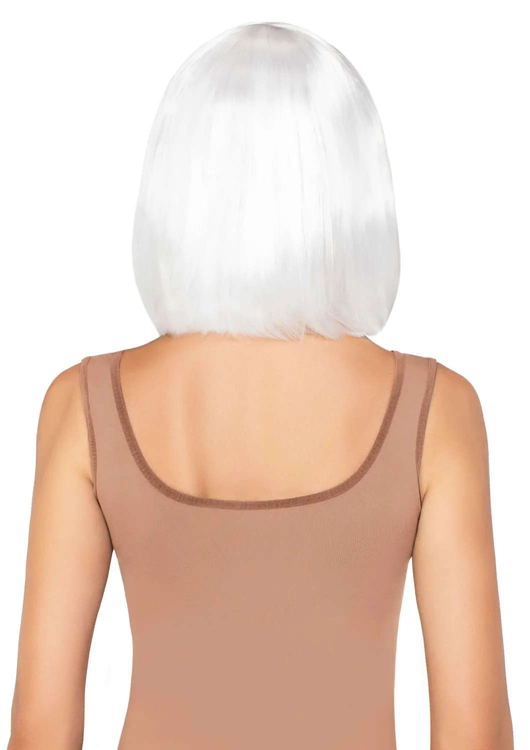 Leg Avenue Pearl parrucca bob corto bianco naturale festa