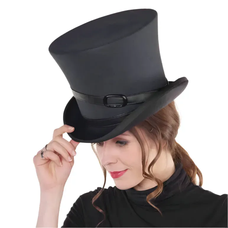 Altenburg Dandy cilindro nero feltro 19 cm tesa D'Orsay