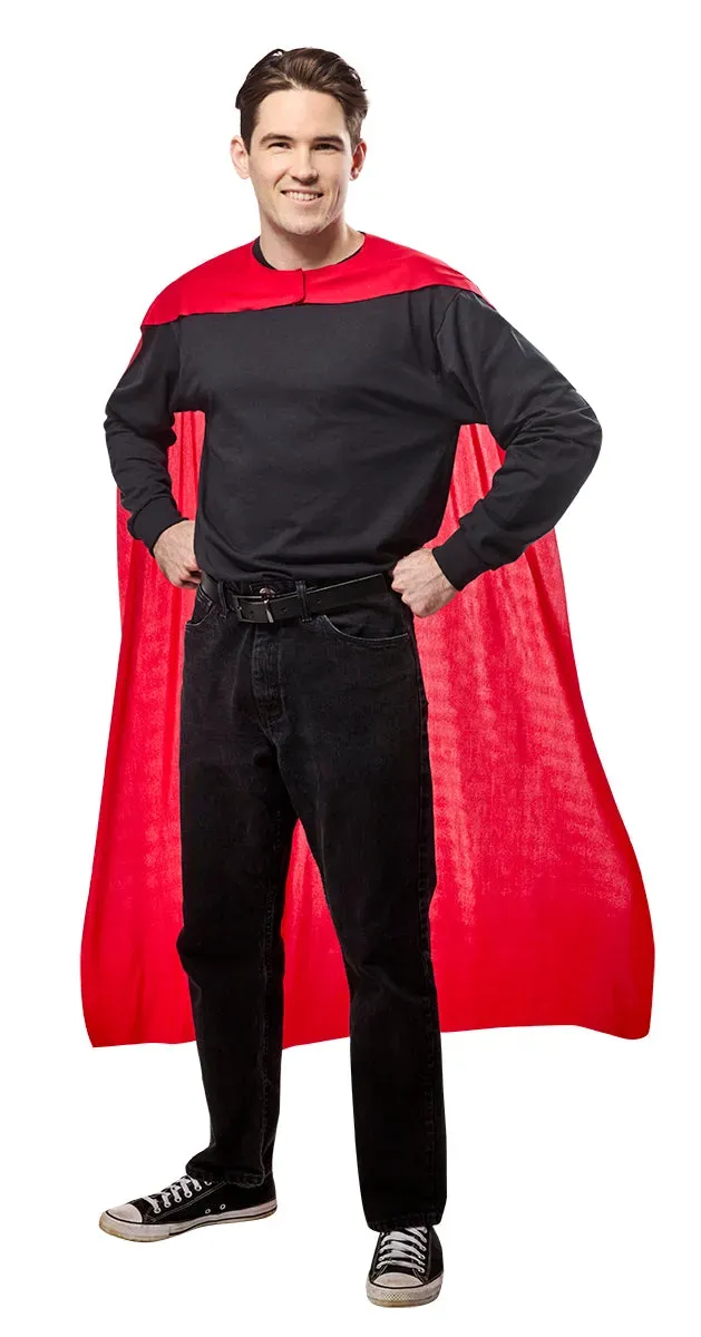 Rubies Superman Movie Deluxe cappa adulto mantello rosso