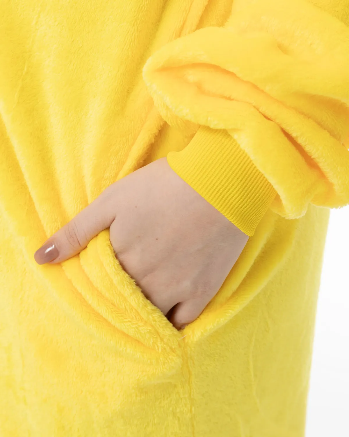 Katara 1744 pigiama tuta kigurumi giallo con cappuccio