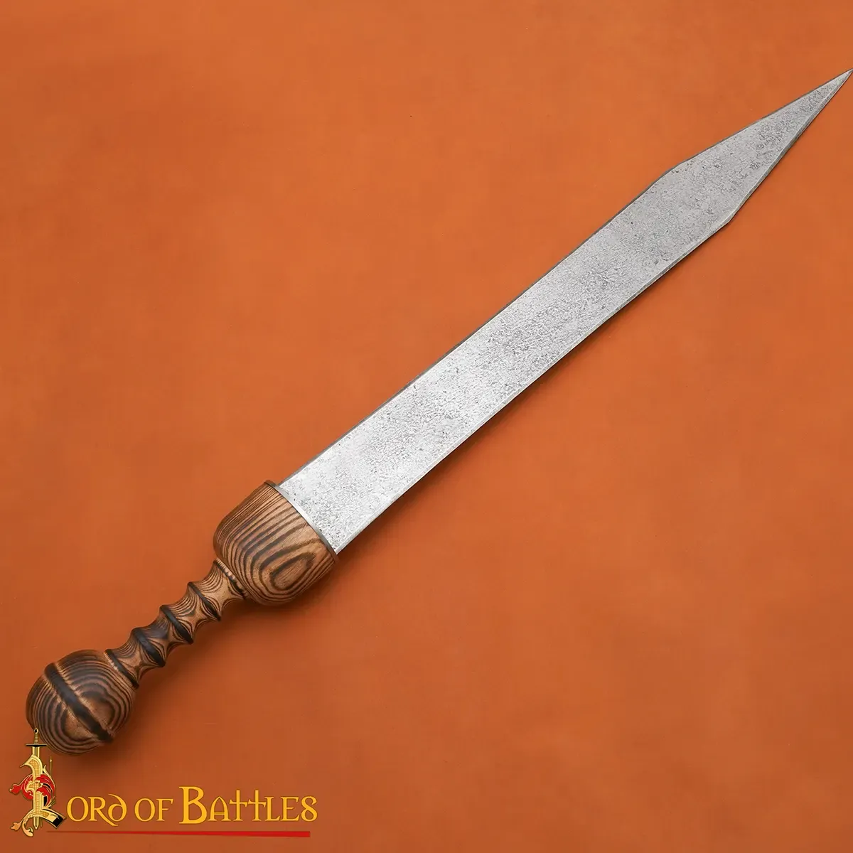 Medieworld Roman Gladius spada acciaio EN45