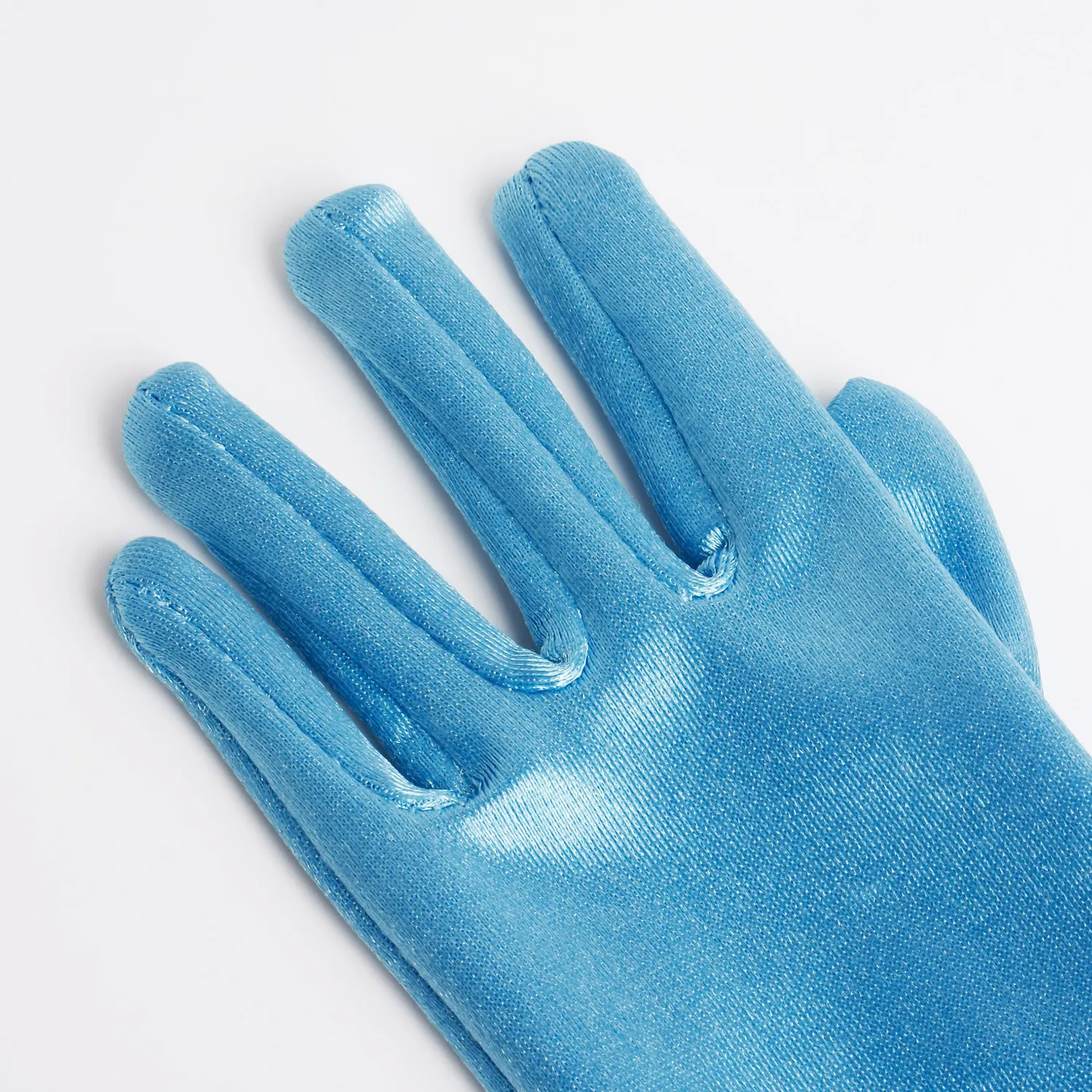 Katara 1098 guanti principessa bimba blu scuro
