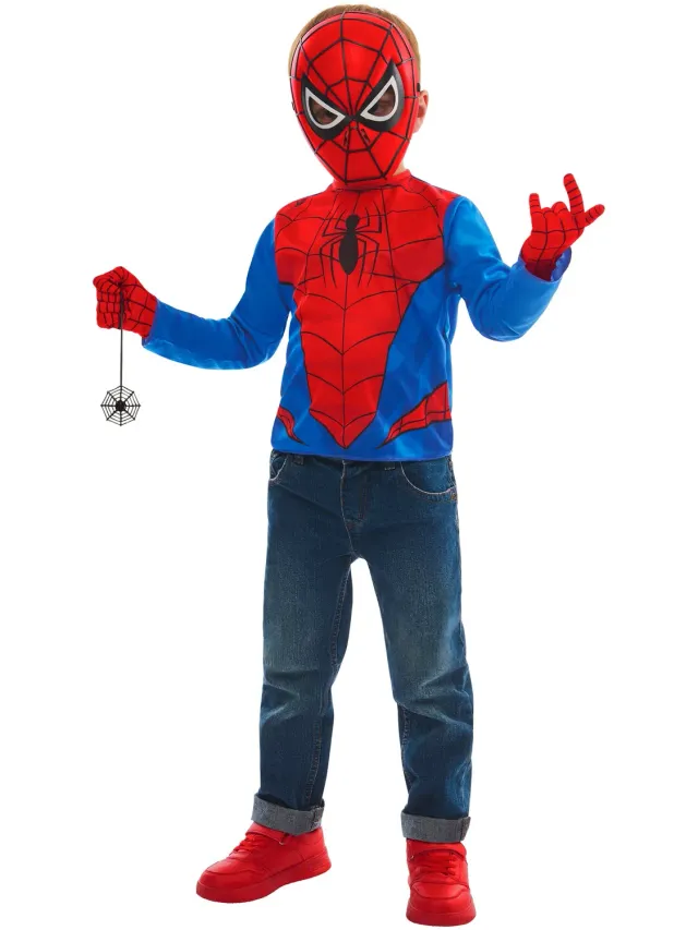 Rubies Spider-Man costume bambino taglia unica con maschera