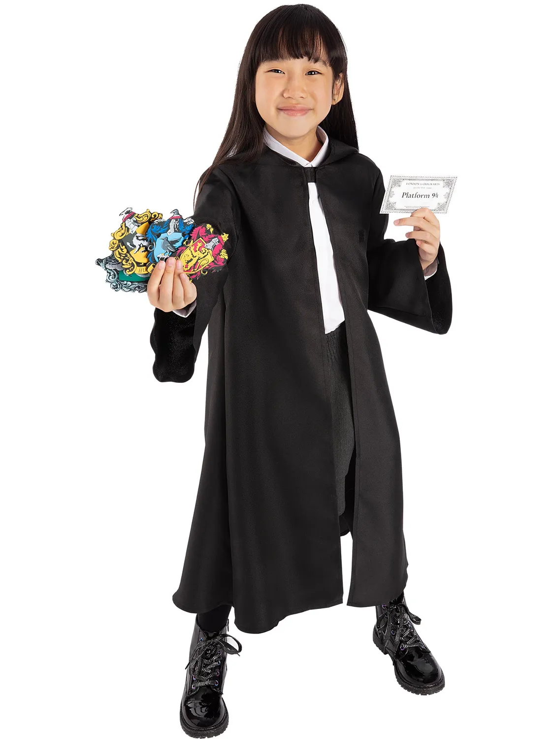 Rubies Hogwarts Tunica Quattro Case costume bimbo taglia M