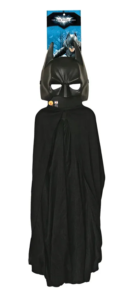 Rubies Batman TDK Rises Set Mantello e Maschera OS