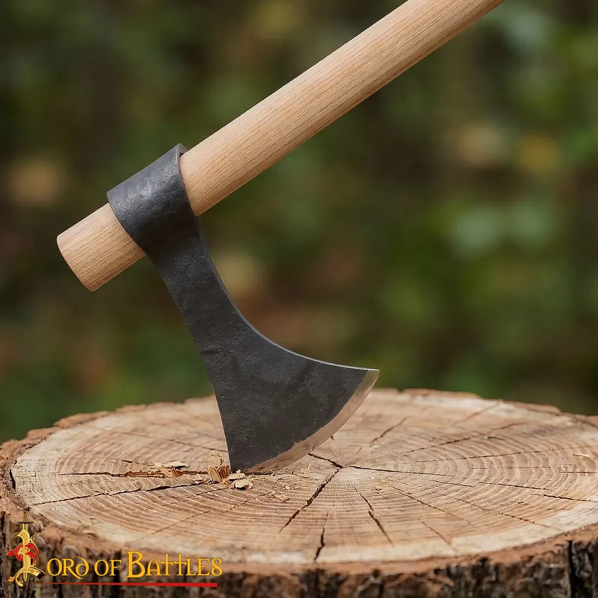 Medieworld Viking Bearded Axe ascia carbonio