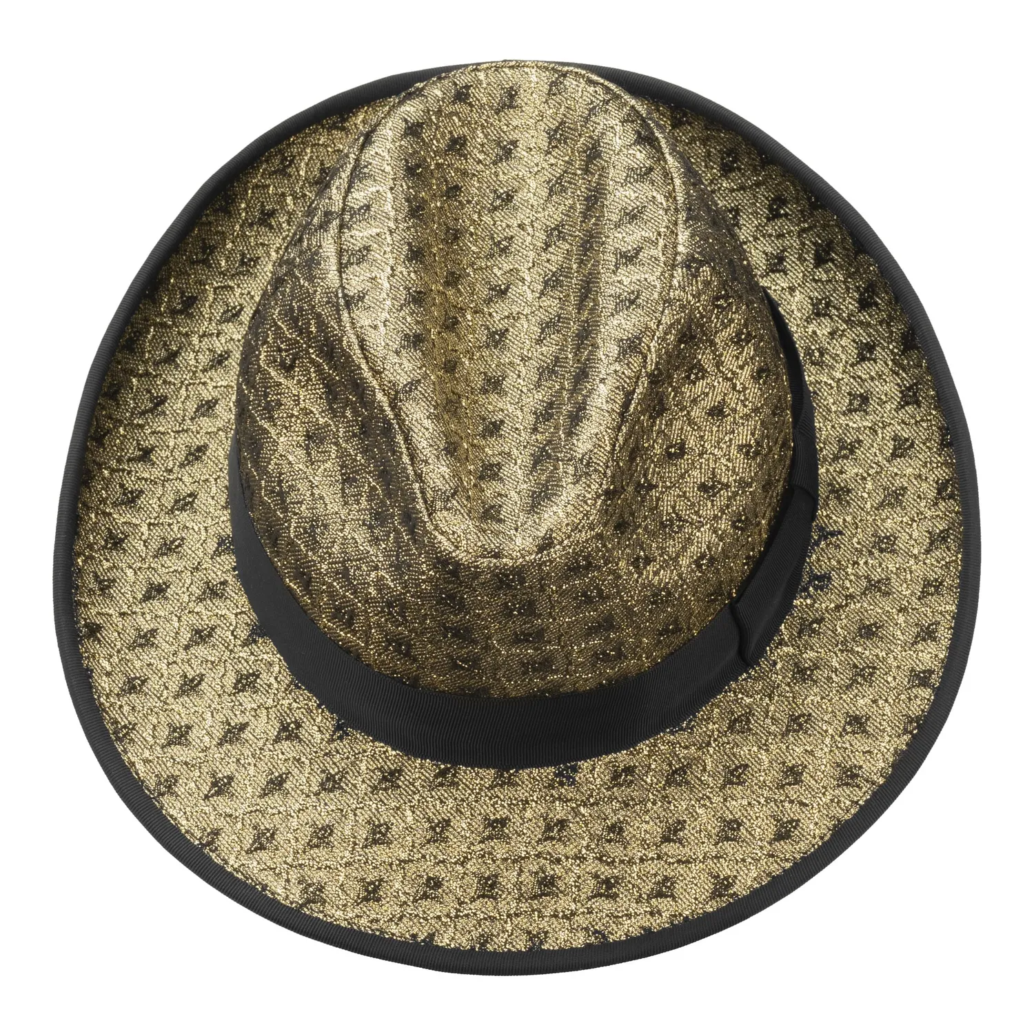 Altenburg Golden Fedora Showtime cappello oro misura 56