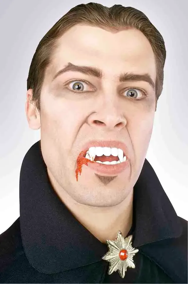 Rubies Denti vampiro accessorio Dracula taglia unica